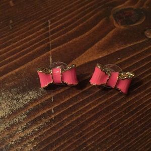 Kate spade bow earrings